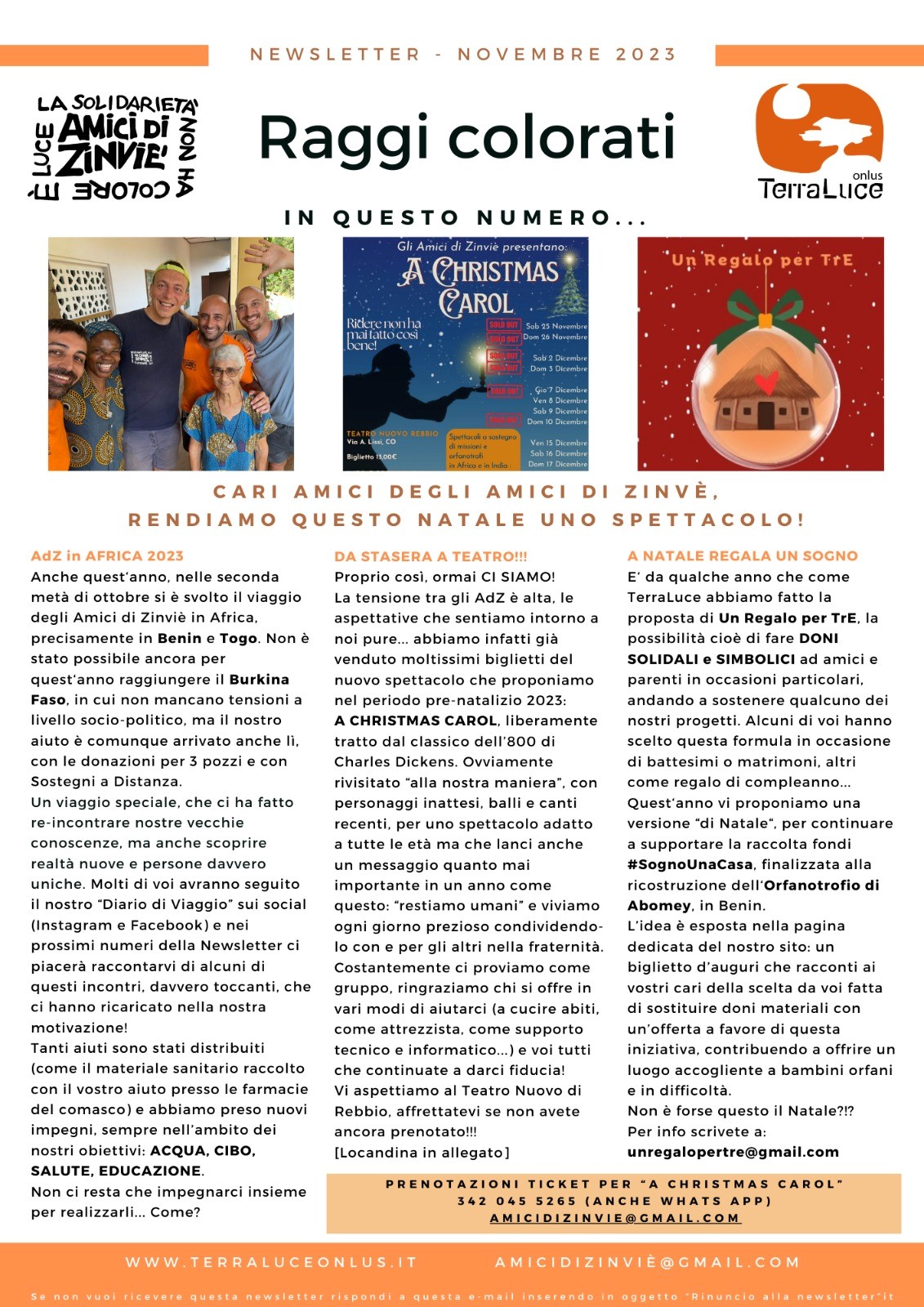 Newsletter novembre 2023